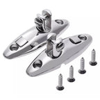 Set of 2 Stainless Steel Swivel Hinge Quick Release for Bimini Top