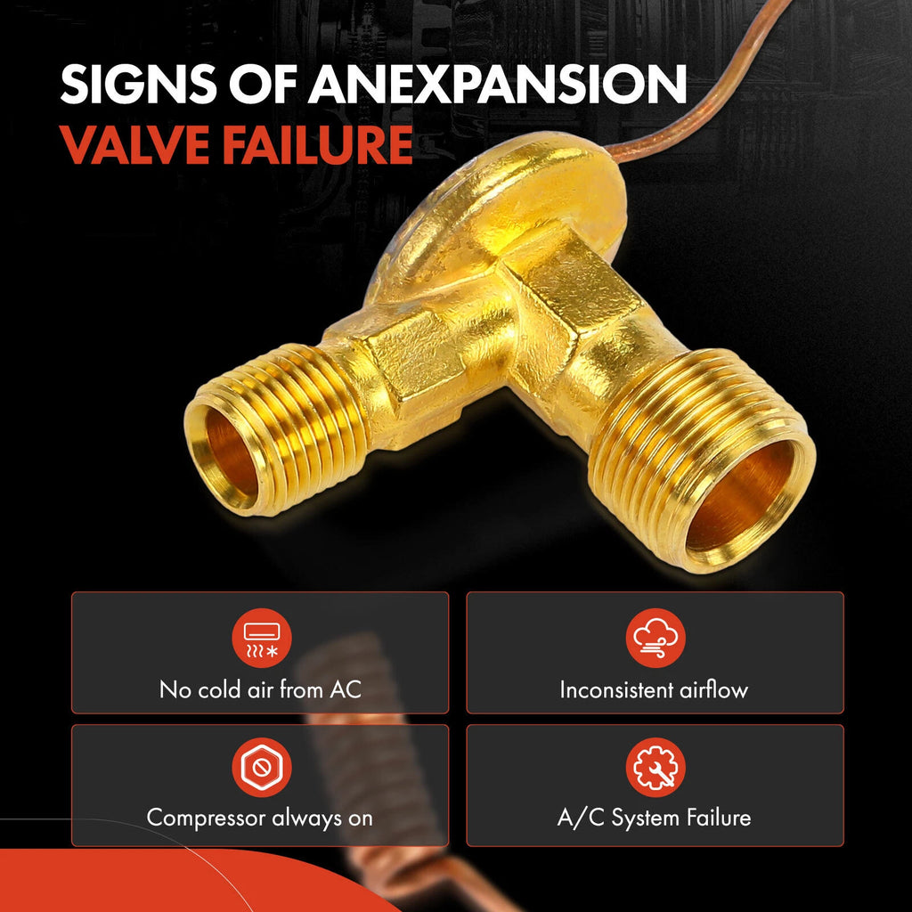 A/C Expansion Valve Front for Toyota Sienna (1998–2001, 3.0L)