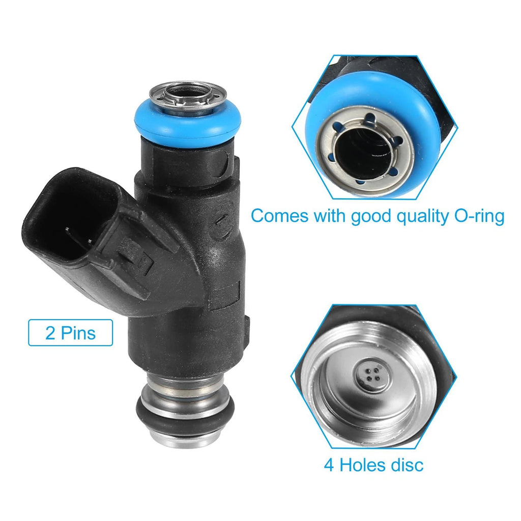 8pcs Fuel Injector 12613412 for Chevy Silverado 2500 3500 HD (2010–2019) 6.0L 6.6L