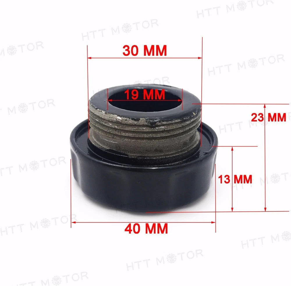 Black Brake Fluid Reservoir Cap Cover for Kawasaki ZX10R (2004–2008) / ZX12R (2000–2005)