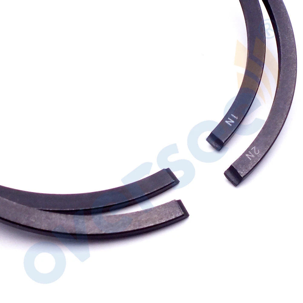 2 Sets Piston Ring STD 39-827491A12 for Mercury Mercruiser Outboard (2T 20-25HP)