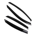Window Vent Visor Rain Guards Deflectors For 2018-2023 Kia Rio Sedan Black