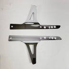 Set of 2 Chrome Detachables Rigid Sideplates for Harley Dyna Fat Bob (2008–2023) 53020-06A