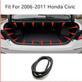 Rear Boot Trunk Lid Weatherstrip Seal for 2006-2011 Honda Civic