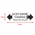 1 x Auto Door Caution Do Not Pull Decal Sticker for Car