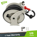 Fuel Hose Reel with Nozzle for Vehicle (1" x 50FT, 300 PSI)
