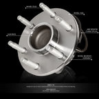 Front Left/Right Wheel Bearing Hub for Silverado Sierra Tahoe Yukon (1999–2006)