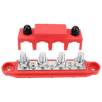 4 Way Busbar Kit for RV Boat Marine Automotive Wiring (M8 M10)