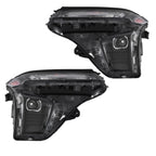 Set of 2 Black LED Headlights for Chevy Trax (2024–2025)