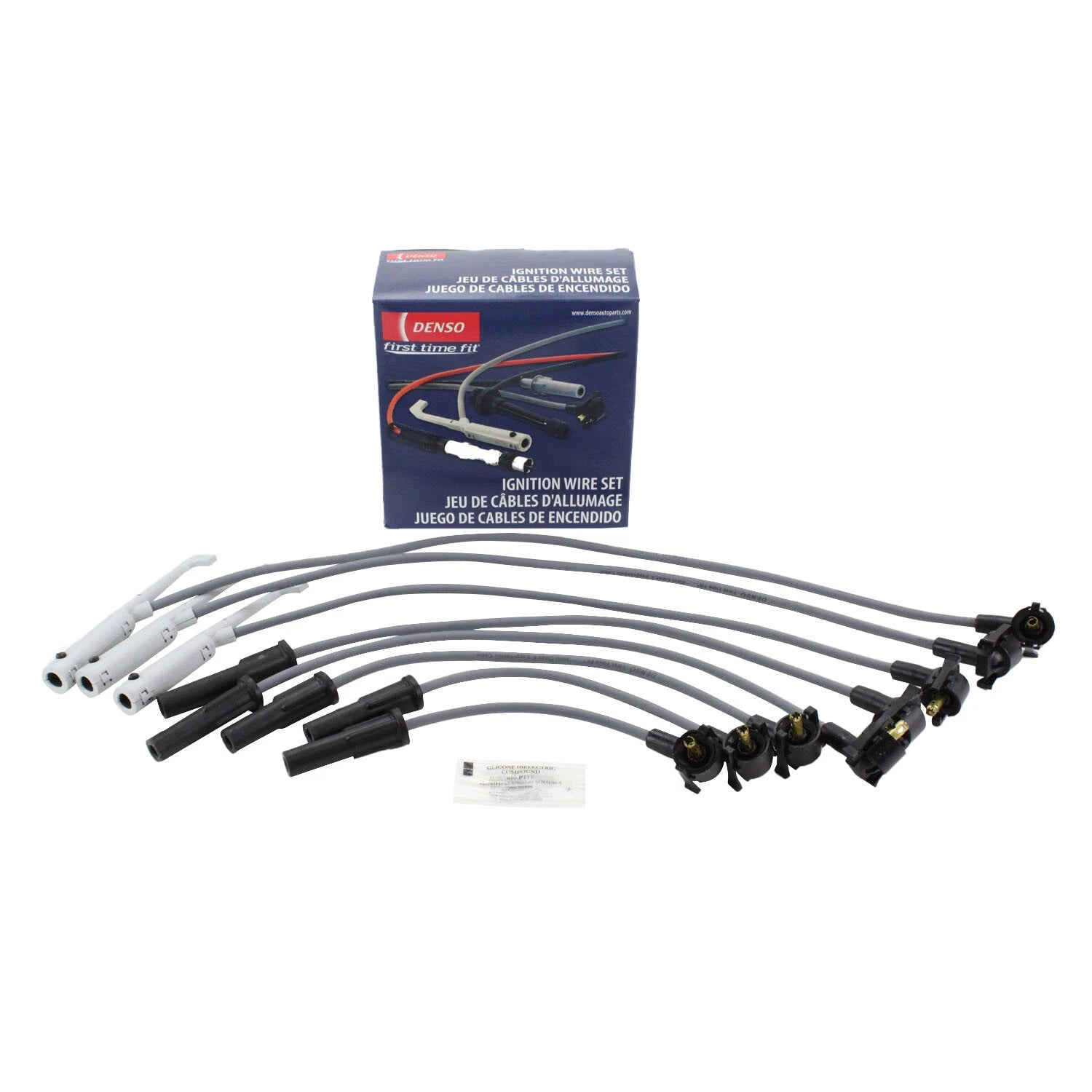 Denso Spark Plug Wire Set 671-4056 for