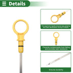 Oil Level Dipstick No. 4F1E6750AB for Ford Taurus V6 3.0L (2004)