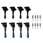 8X Ignition Coil & Iridium Spark Plug for Honda Insight (2010-2014)