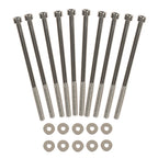 10Pcs Steel Intake Manifold Bolts for Camaro (LSX LS1 LS2 LS3 LS6)