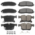 8pc Brake Pads Kit for Chrysler Grand Caravan (2021–2023) 1901 1589