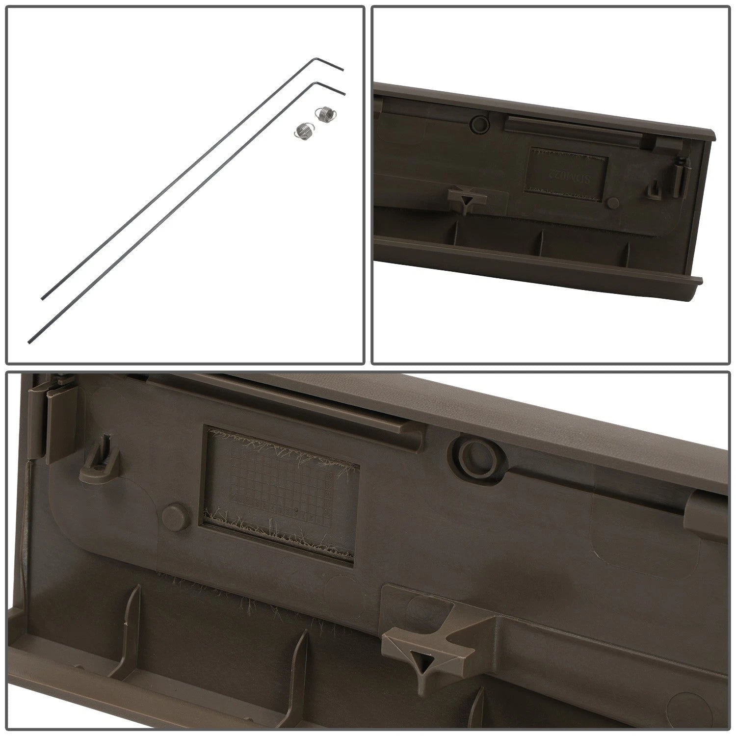 Rear Upper Tailgate Molding Protector Cover for Ford F-250/350 (2011–2016)