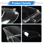 1 Pcs Front Left Headlight Lens Cover for BMW X5/E70 (2008-2013)