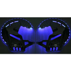 Brake Disc Rotors Covers LED Ring Blue Fire for Honda Goldwing 1800 (2001–2017)