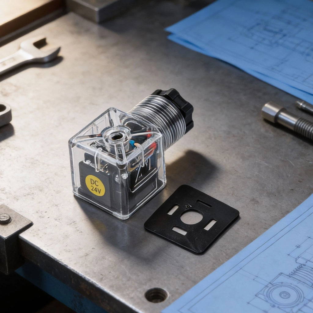 Hydraulic Valve Solenoid Coil 24V for Compact Applications (2010–2023)