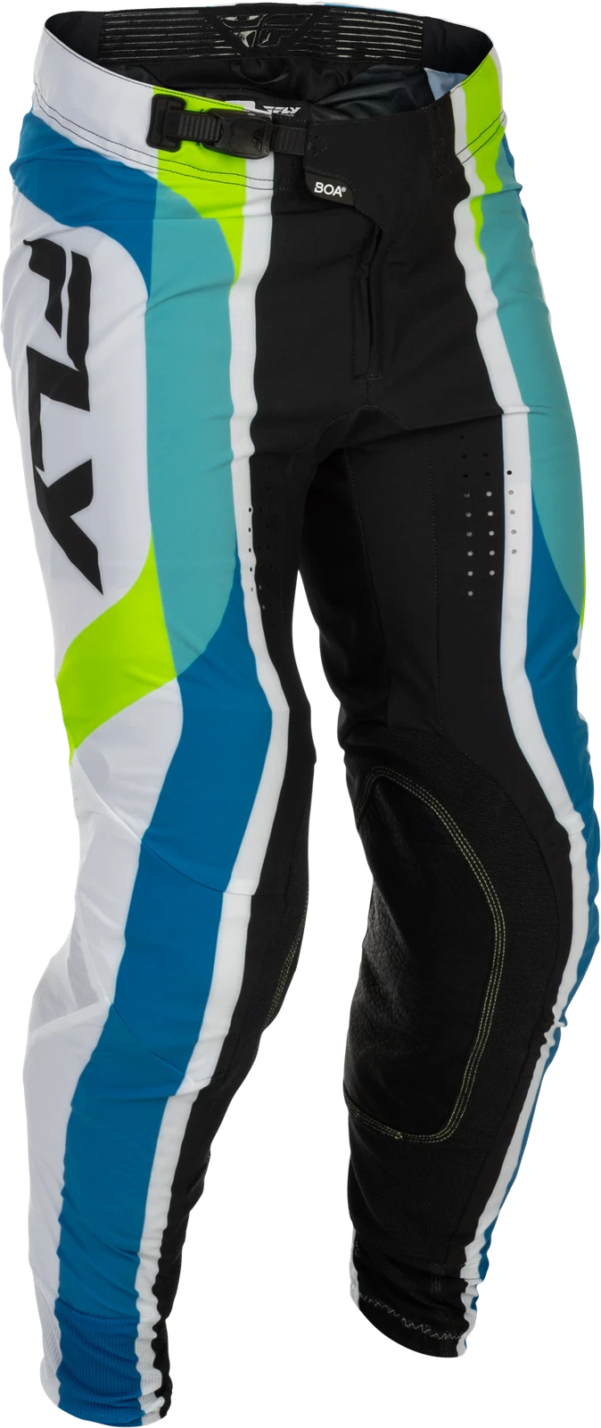 Fly Racing Lite LE Offroad Pants for Men US 38 (Current) White/Lime/Blue