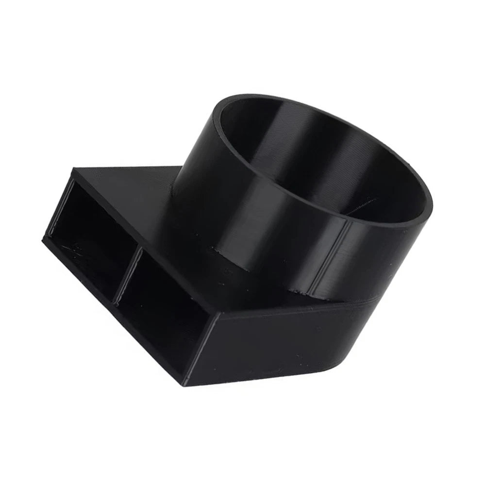 Air Outlet Deflector for RV Camper Boat Heater 55mm Plastic Black