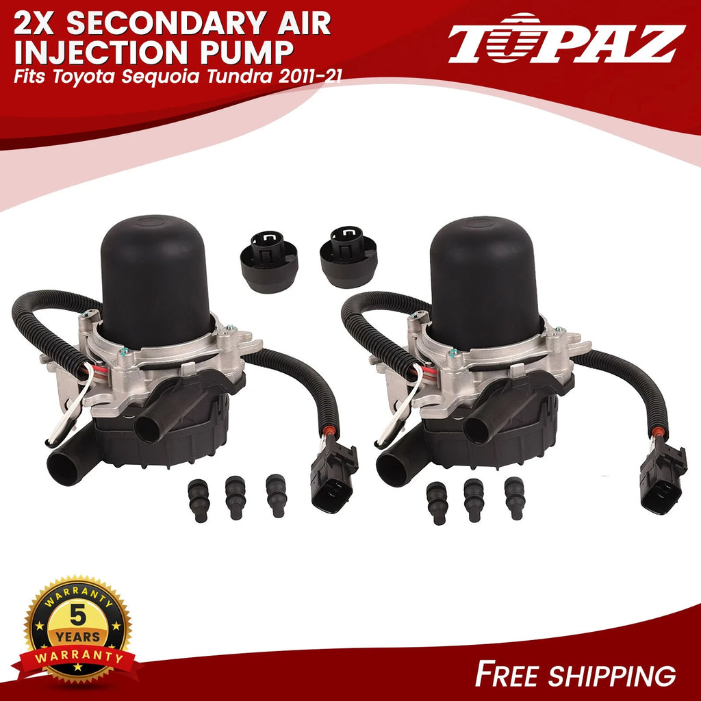2X Secondary Air Injection Pump for Toyota Sequoia Tundra (2011–2021)