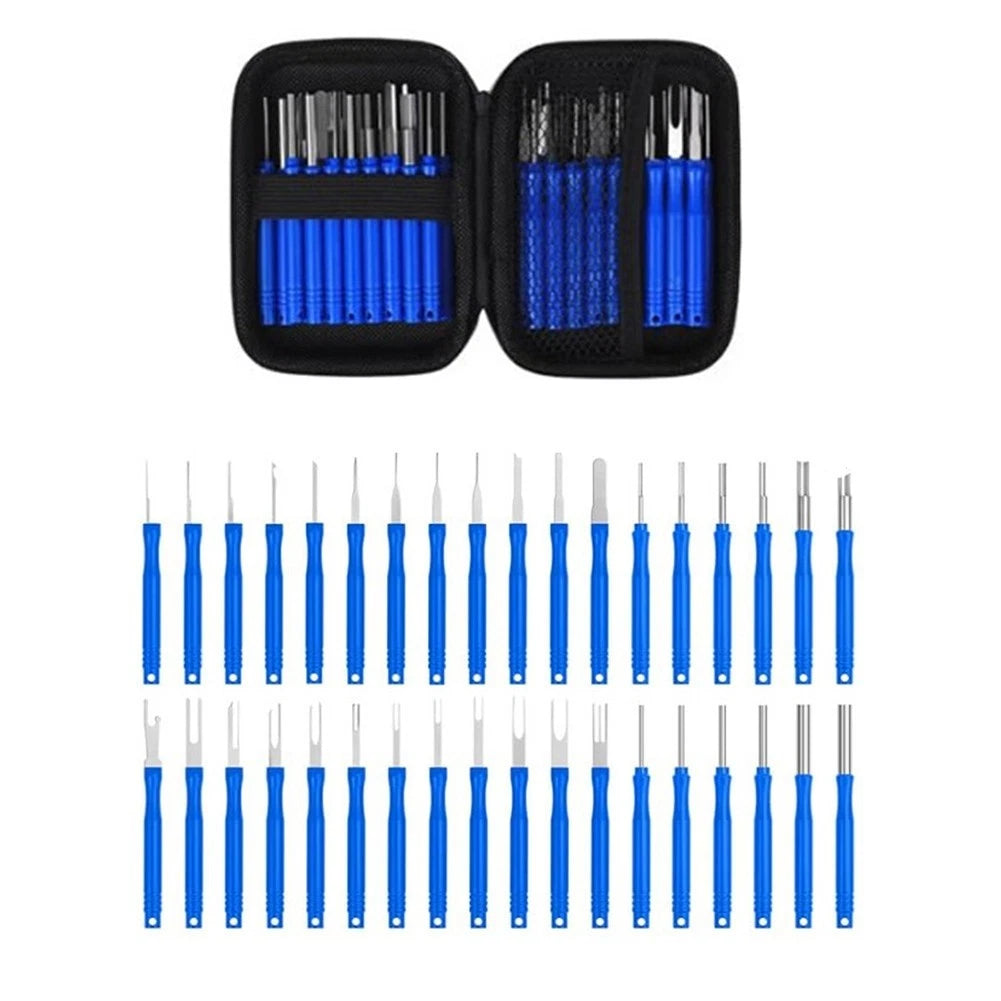 36 Piece Terminal Removal Tool Set for Electrical Wiring Repair (Universal)