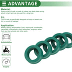Set of 5 Oil Seal Rotary Shaft Seal 22x32x10mm High Pressure Green