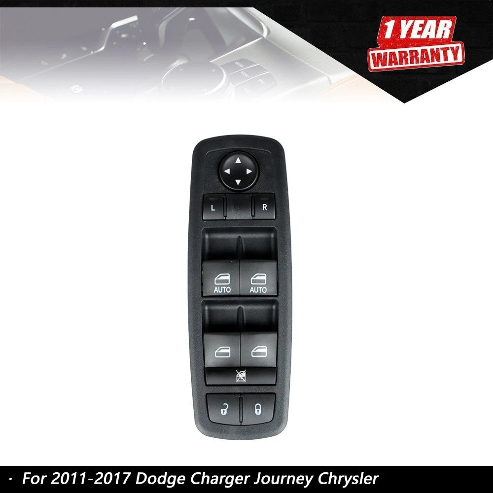 Power Window Control Switch for Dodge Journey (2011–2018) Black