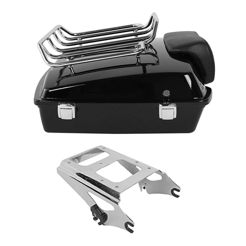 Razor Trunk Backrest Luggage Rack for Harley Touring FLHT (2009–2013)