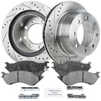 Brake Disc Rotors and Pads Kit for Ram 1500 2500 3500 (2003–2008)