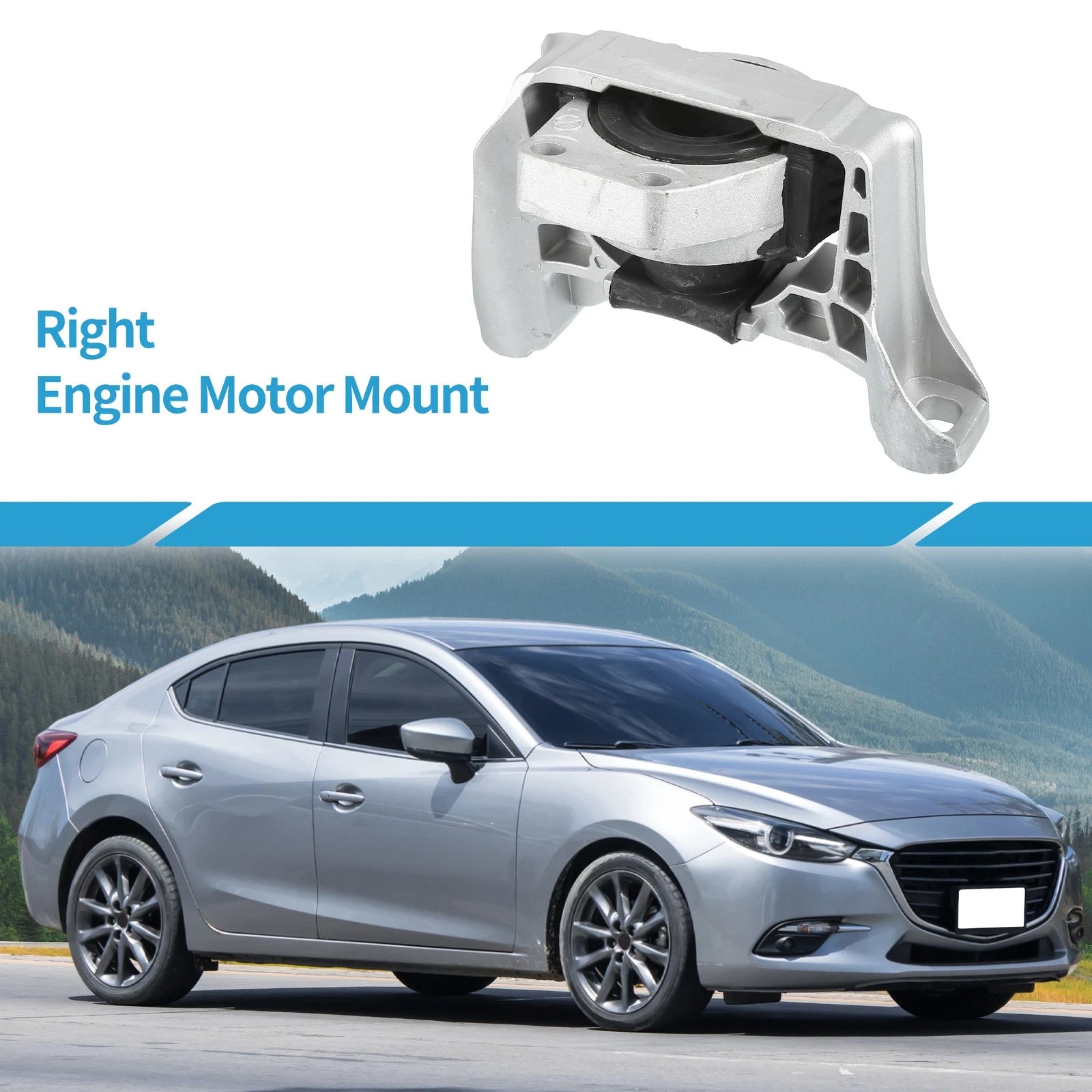 Engine Motor Mount & Transmission Mount for Mazda 3 2.5L (2012–2013)