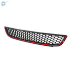 Front Grille for VW Jetta MK6 GLI (2011–2014) Black Plastic Red Trim