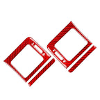 Dashboard Side Air Vent Outlet Cover Trim for Subaru WRX STi (2015–2021) Carbon Red
