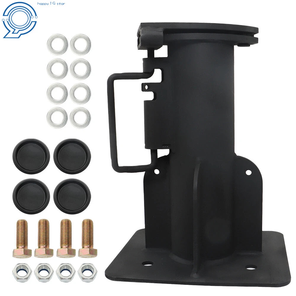 15" Fifth Wheel Adapter for Camper RV Trailer to Gooseneck Ball