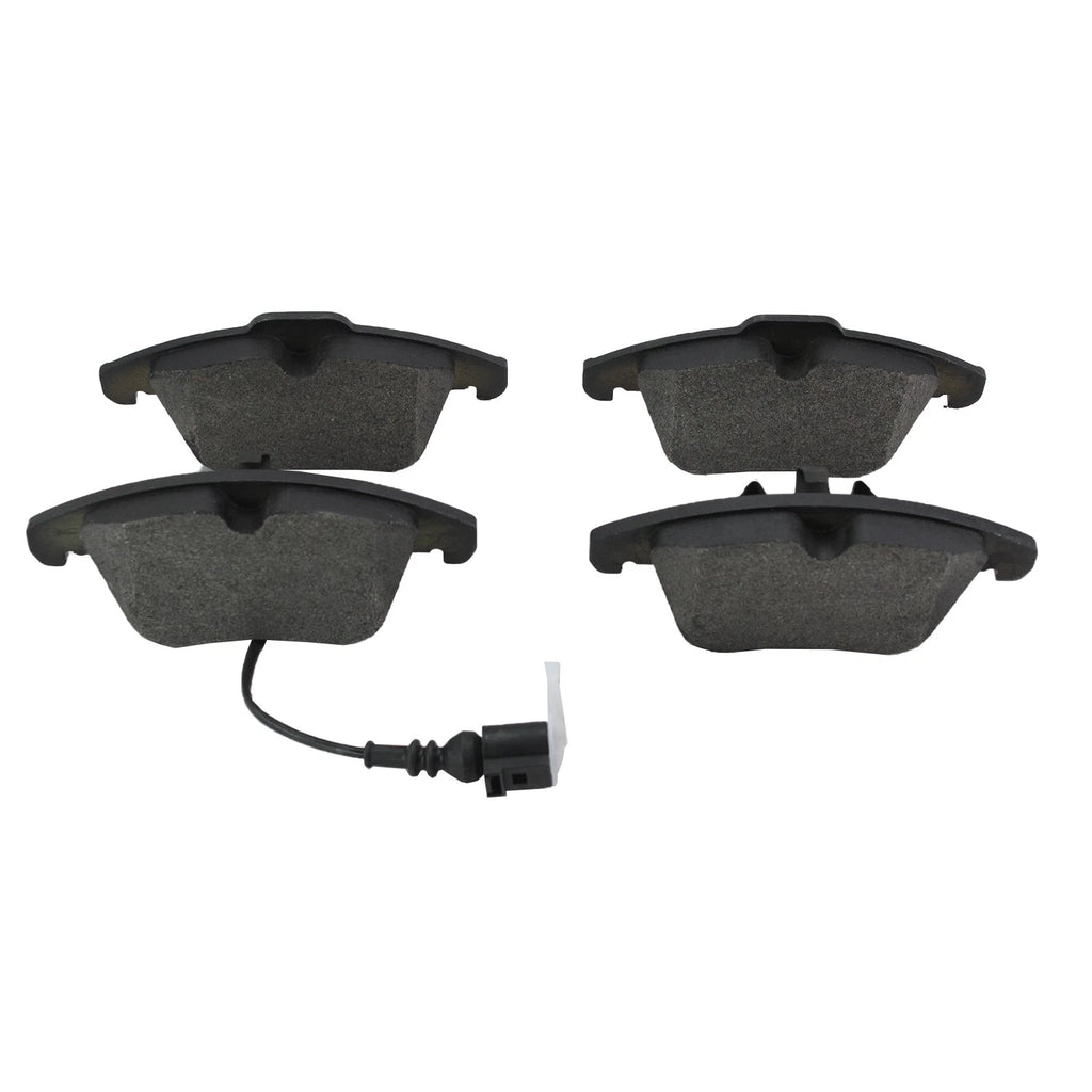 Set of 4 Front Brake Pads & Sensor for VW Passat Audi Q3 (2011–2020)