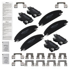 8pcs Ceramic Brake Pads Set for Dodge Avenger Challenger Charger (2008–2019)