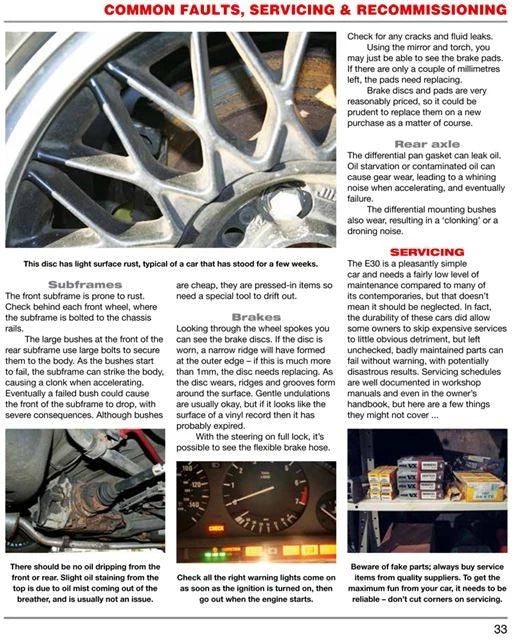 BMW E30 Performance Modification Guide for 316 318 320 323 325 333 M (1982-1994)
