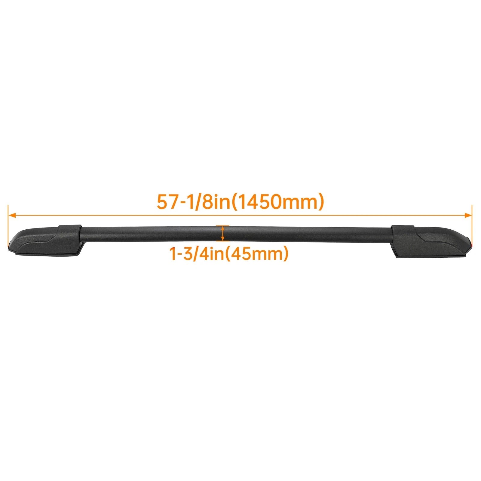 Set of 2 Roof Rack Side Rails for Honda Pilot (2009–2015)