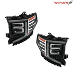 LED Headlights for GMC Sierra 1500 SLT/Denali (2022–2024) Left + Right
