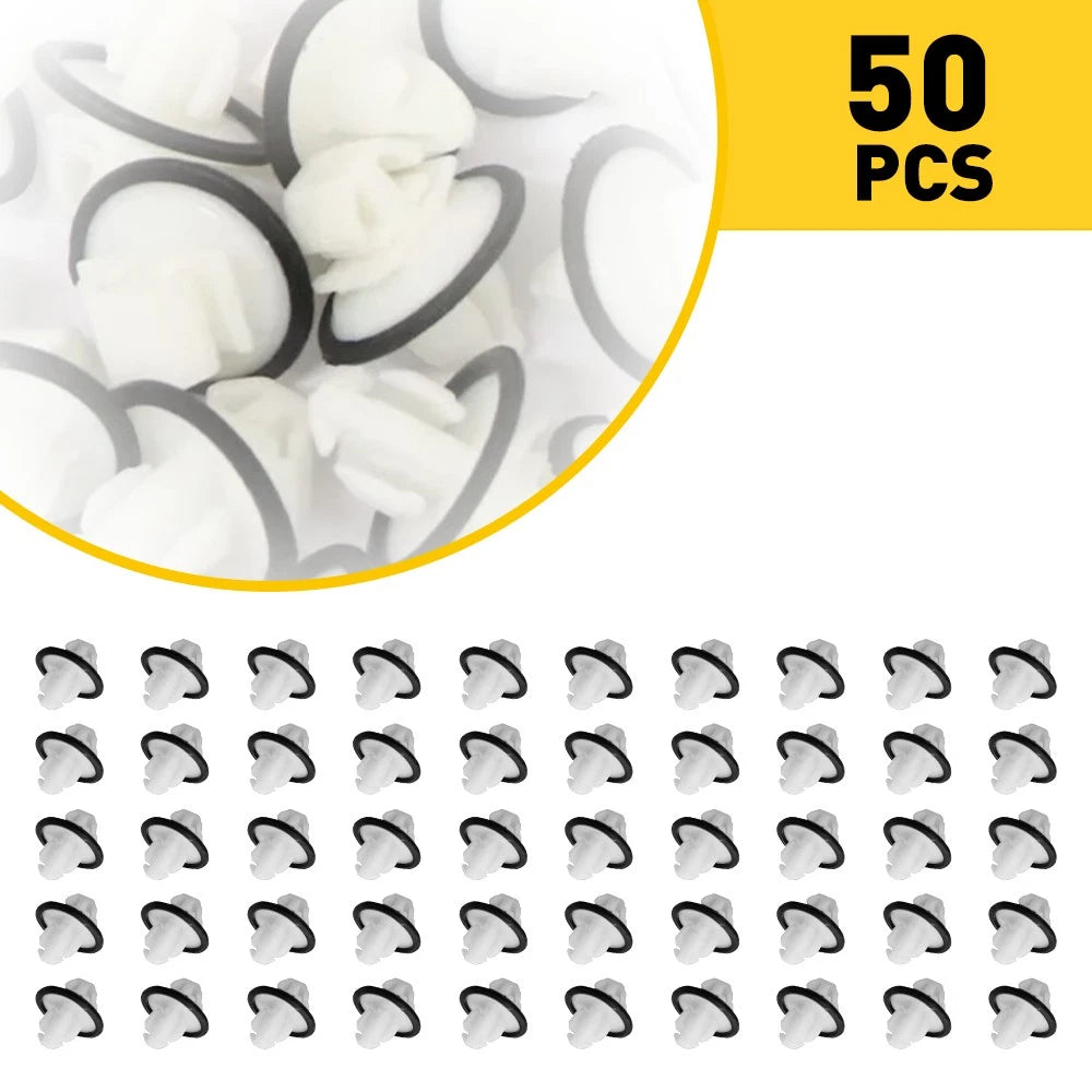 50x Panel Moulding Nylon Clips Retainer for Mercedes Benz Sprinter (2007–2023)