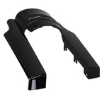 5" Black Rear Fender Extender for Harley Touring (2014–2023) ABS Plastic