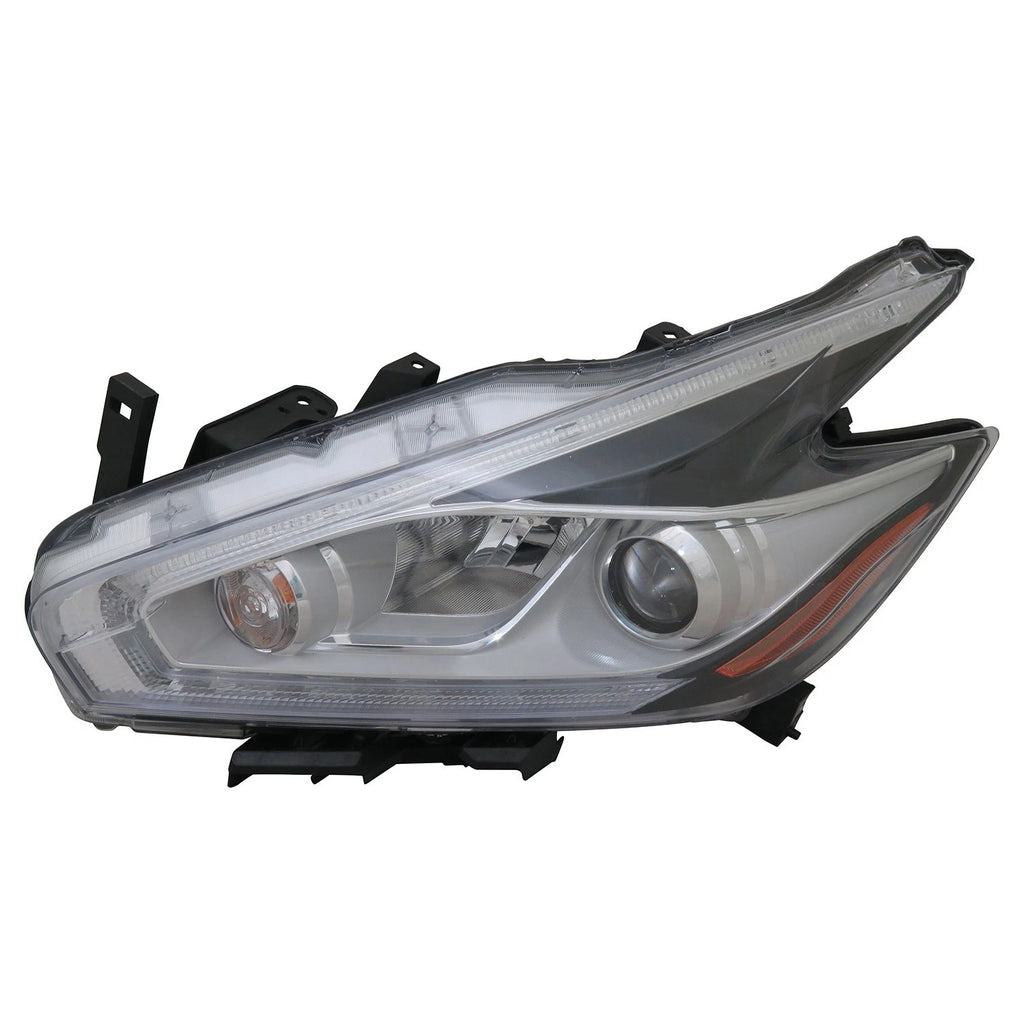 Replacement Driver Side Halogen Headlight Assembly for Nissan Murano (2015–2016)