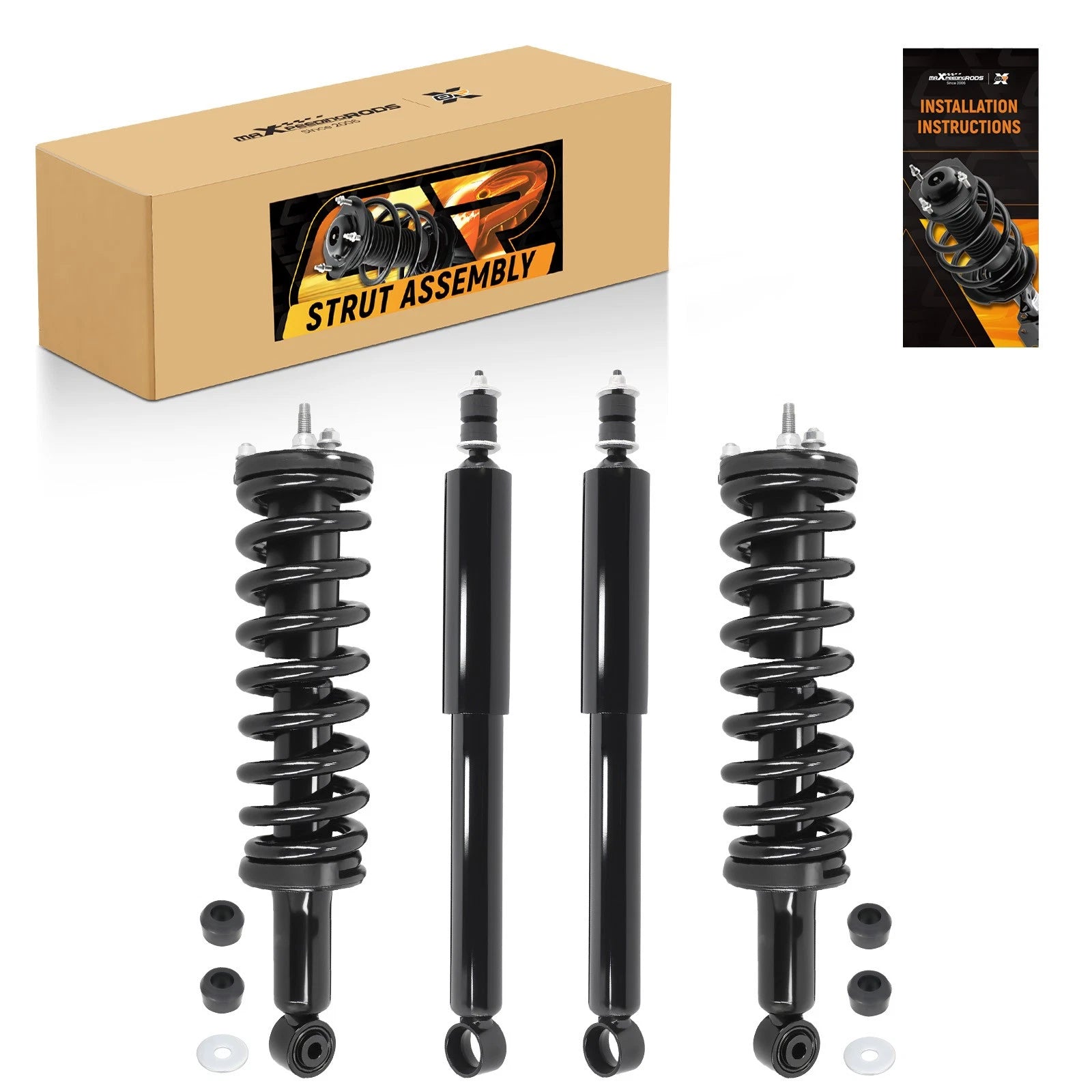 Front Struts & Rear Shock Absorbers for Toyota 4Runner 4WD (1996–2002)