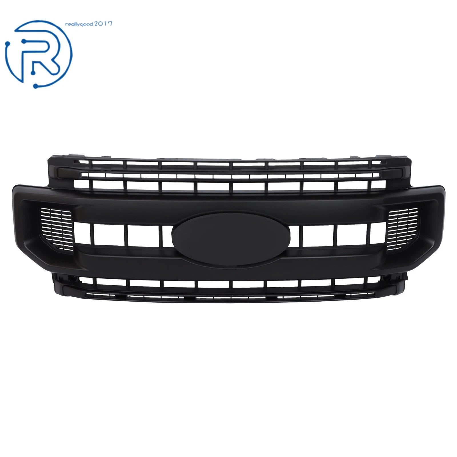 Matte Black Front Bumper Grille for Ford F250 XL/XLT (2020-2022)