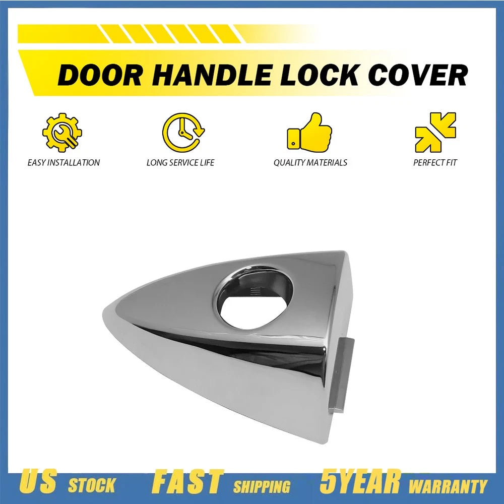 Chrome Door Handle Keyhole Bezel Cover for Honda Accord (2013–2017)