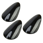 3pc Carbon Fiber Interior Gauge Pad Cover Trim for Nissan 370Z (2009-2020)
