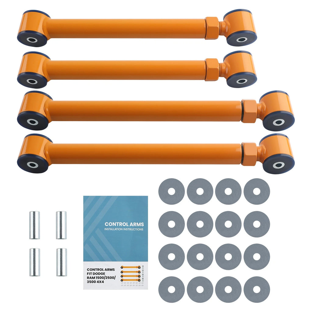 Adjustable Front Upper Lower Control Arms for Dodge Ram 3500 (1994–2009) 4X4 0-6" Lift