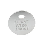 Silver Engine Start Push Button Cover Trim for Mazda 3 6 Atenza CX-5 (2014-2023)