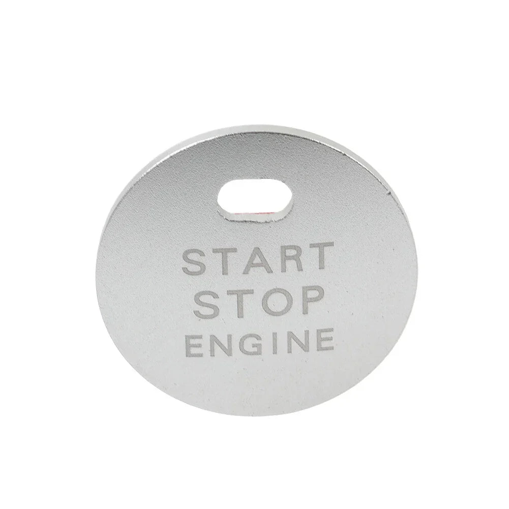 Silver Engine Start Push Button Cover Trim for Mazda 3 6 Atenza CX-5 (2014-2023)