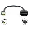 4 Pin to 16 Pin OBD2 Diagnostic Adapter Cable for Honda CBR 1000R CBR 600R (2004–2023)